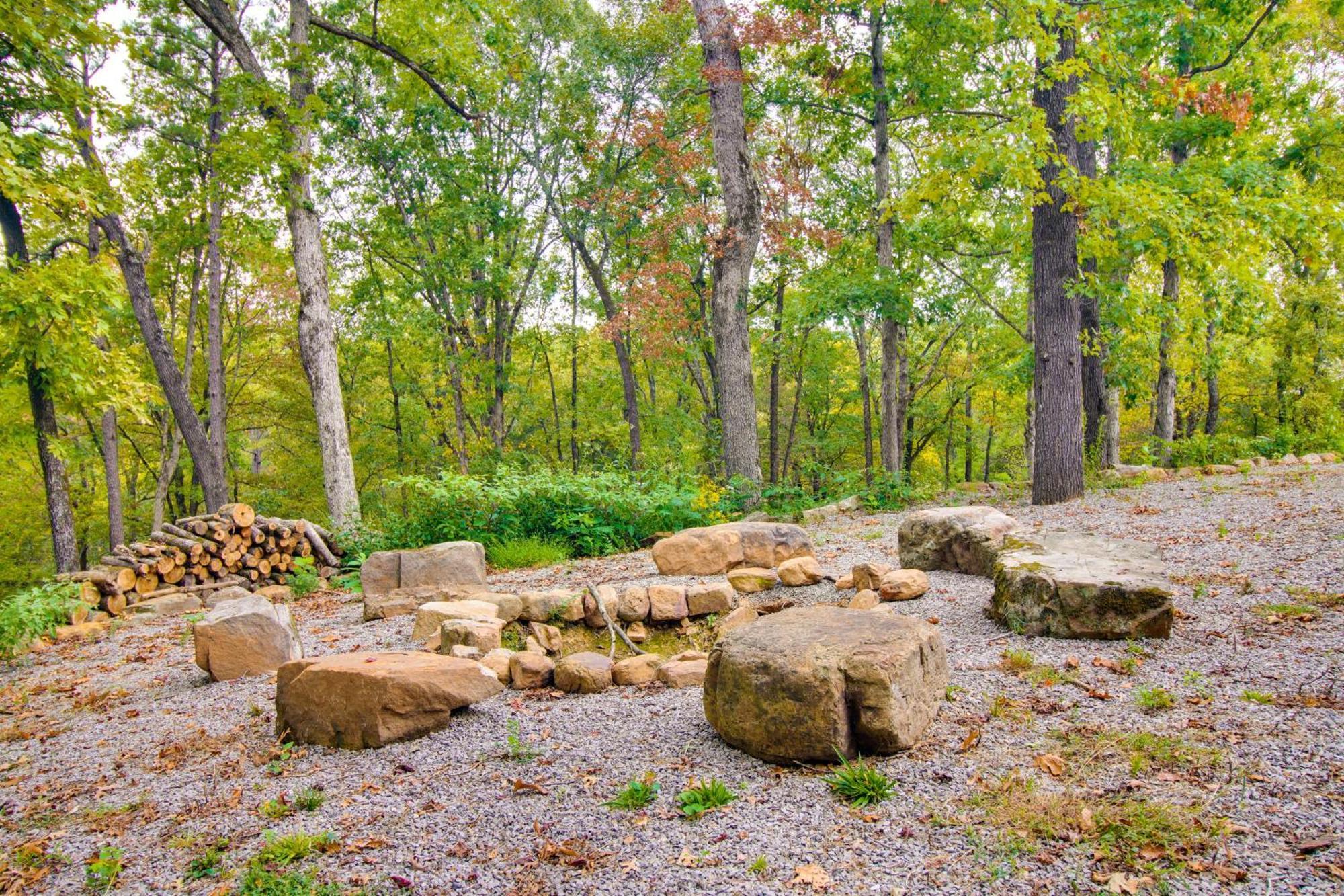 Ozark Mountain Cabin Rental On 300-Acre Ranch Esterno foto