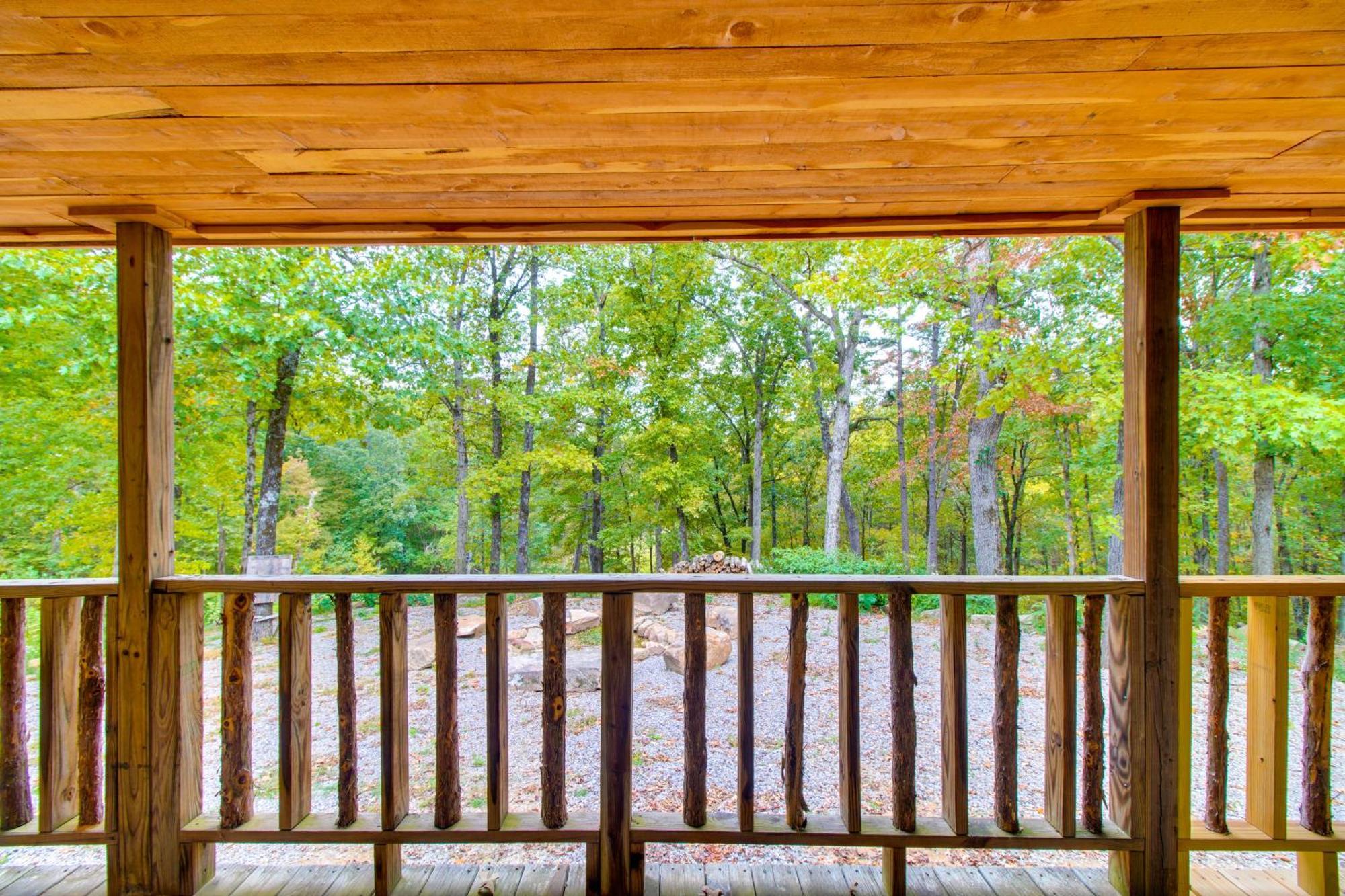 Ozark Mountain Cabin Rental On 300-Acre Ranch Esterno foto