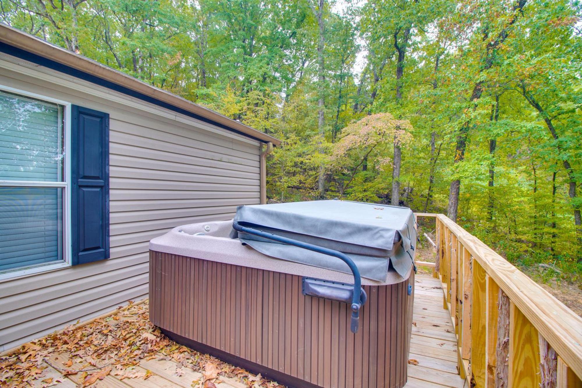 Ozark Mountain Cabin Rental On 300-Acre Ranch Esterno foto