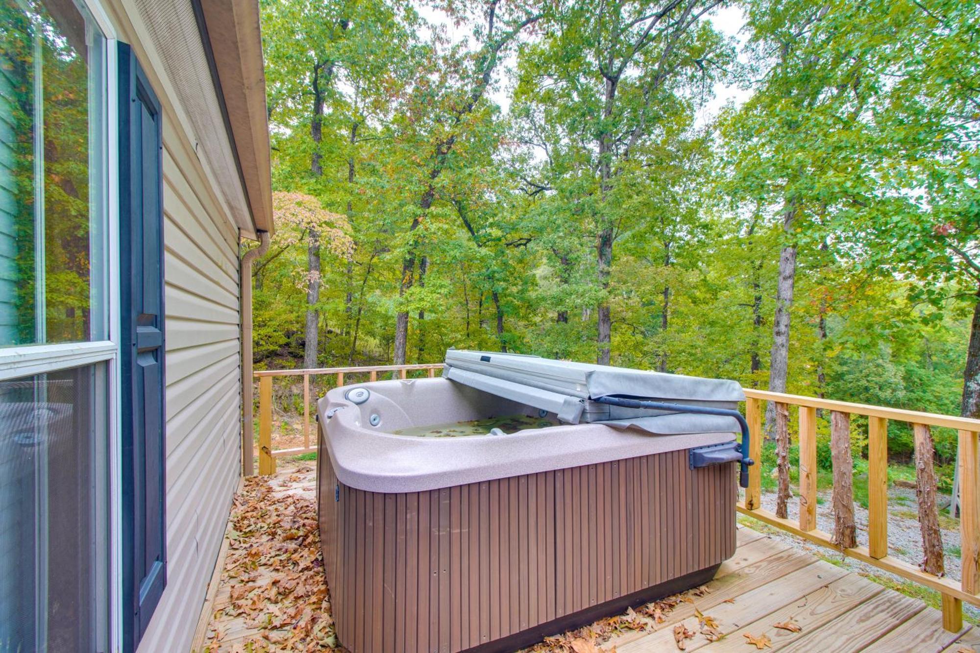 Ozark Mountain Cabin Rental On 300-Acre Ranch Esterno foto