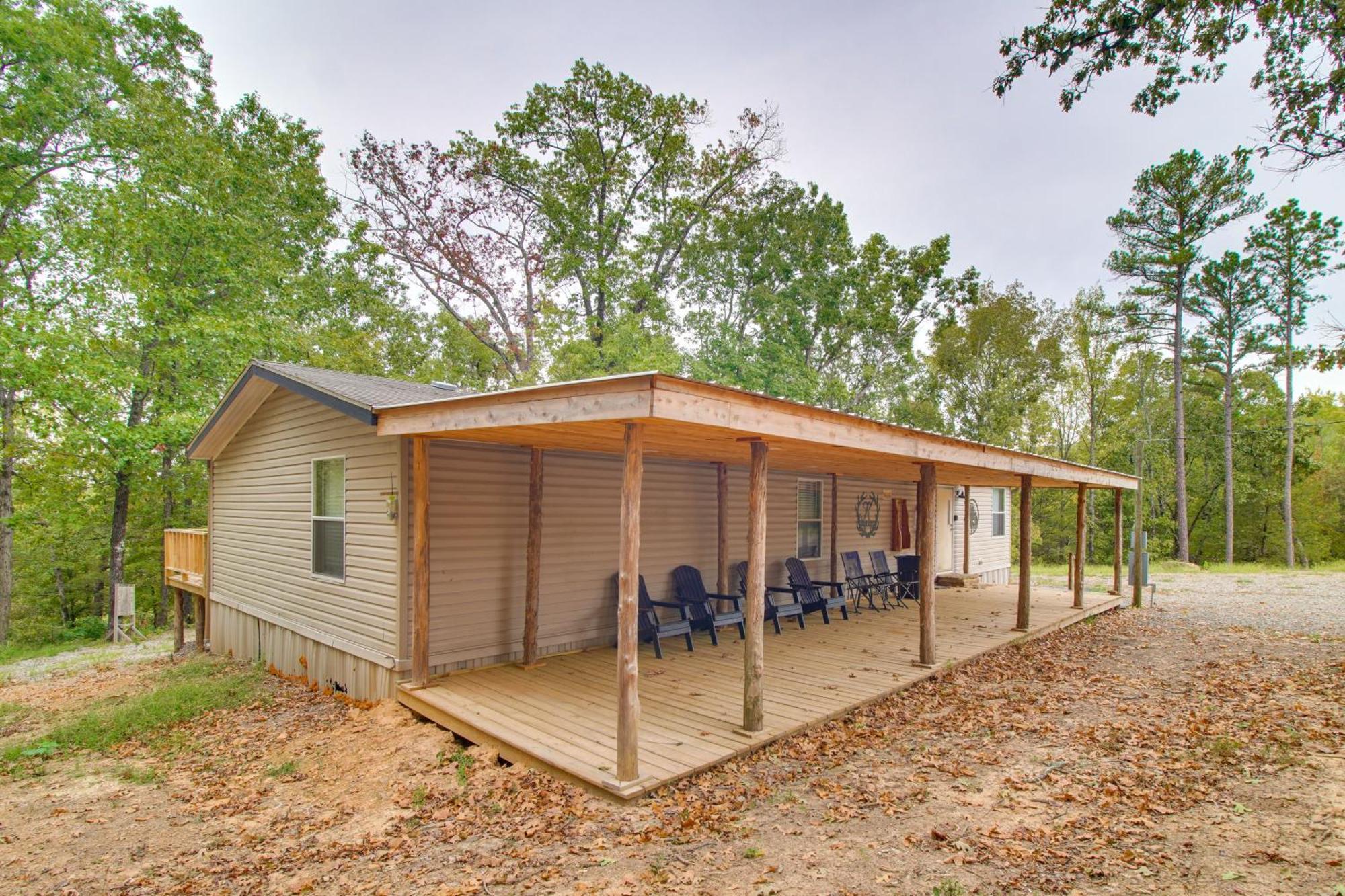 Ozark Mountain Cabin Rental On 300-Acre Ranch Esterno foto