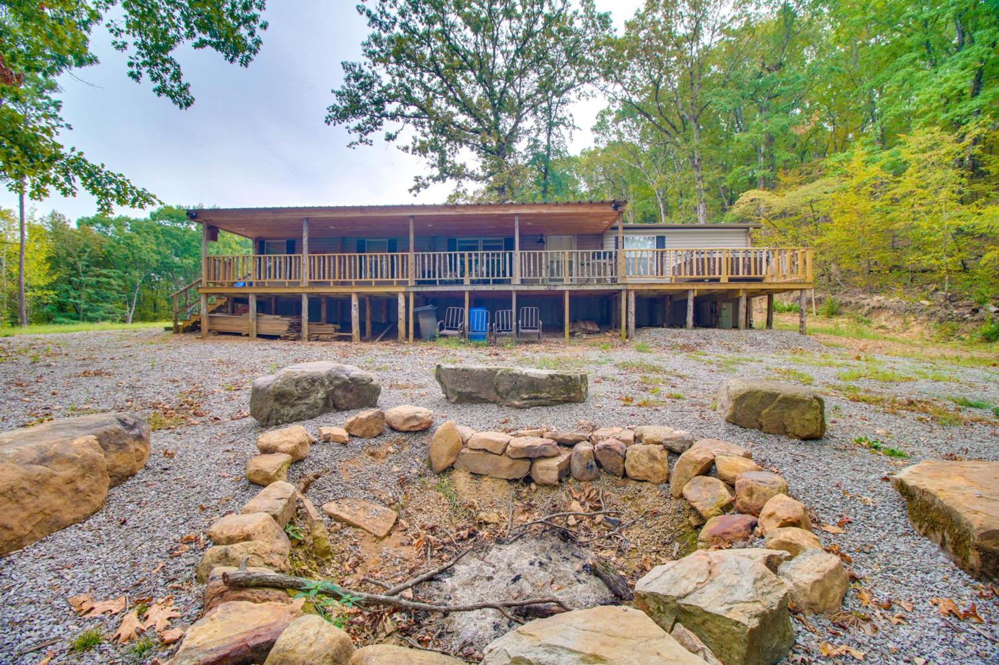 Ozark Mountain Cabin Rental On 300-Acre Ranch Esterno foto